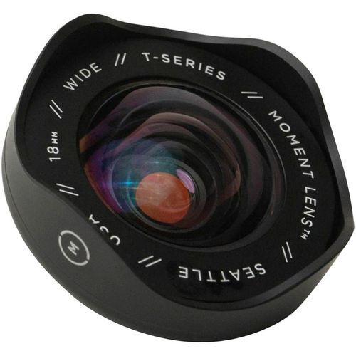 MOMENT Objektiv "Wide 18mm Lens - T-Series", schwarz, H:2,87cm Ø:4,9cm, Objektive