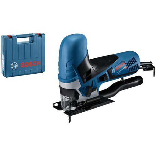 Stichsäge BOSCH PROFESSIONAL "GST 90 E Professional", blau, Sägemaschinen