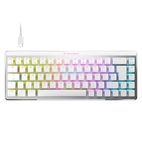 TURTLE BEACH Gaming-Tastatur "Vulcan II Mini Air, Linear", weiß, B:32,5cm H:12,4cm T:3,3cm, Tastaturen