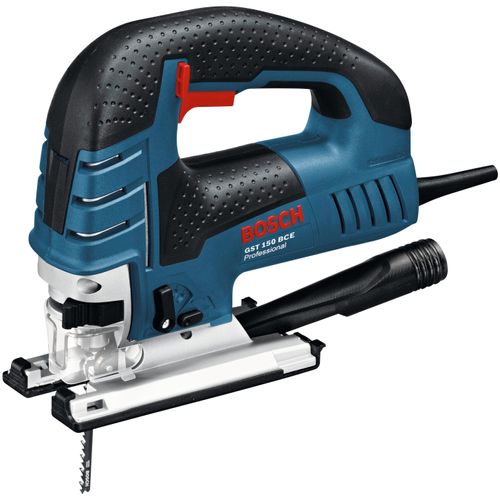Stichsäge BOSCH PROFESSIONAL "GST 150 BCE Professional", blau, Sägemaschinen