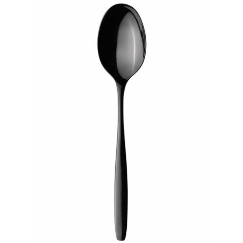 Esslöffel MÄSER "Nigran", schwarz, 12 Stk., Edelstahl 18/10, Esslöffel