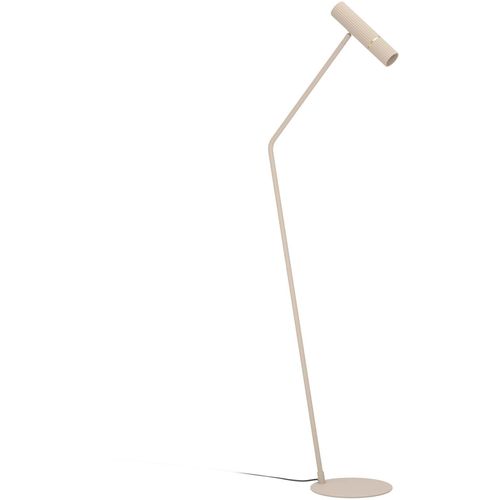 EGLO Stehlampe "Caminia LED Stehlampe, sandfarben und gold, GU10, Eck Standleuchte", braun, 1, H: 158,5cm, 1 Stk., Leuchten, Stehleuchte - L40,5 x B27 x H158,5 cm - 1X4,7W inkl., Stehlampe