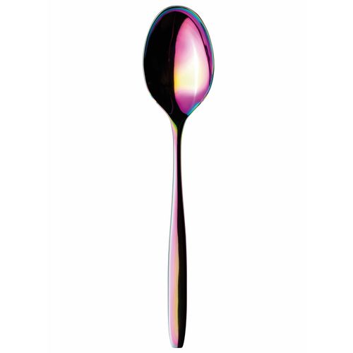 Esslöffel MÄSER "Nigran", bunt, 12 Stk., Edelstahl 18/10, Esslöffel