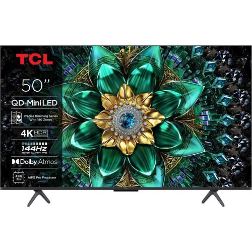 TCL 50Q6C 4K QD-Mini LED TV mit Google TV (50")