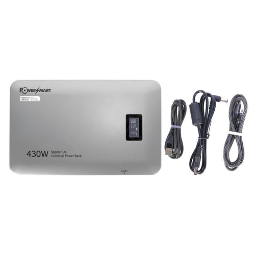 PowerSmart 430W Powerbank Externer Akku für MacBook Pro/Air, laptop, iPhone & Android