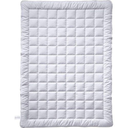 billerbeck Bettdecke Simone Superlight - Seidenbettdecke – 135 x 200 cm Sommerdecke, kühlende Bettdecke, leichte Sommerdecke 100 % Baumwoll-Bezug,