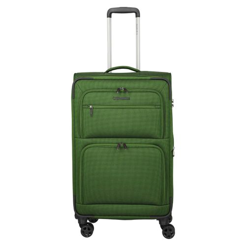 Travelite Trolley CUBIS Koffer Grün