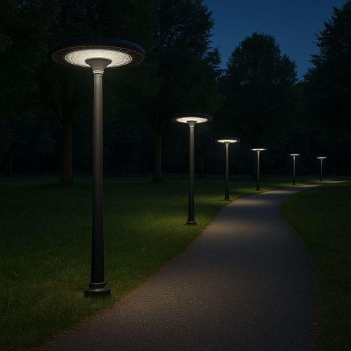 120W CCT LED-Straßenlampe Schwarz - 3000K/4000K/6500K