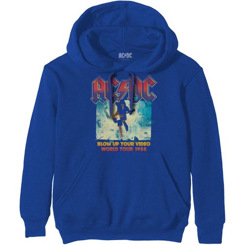 AC/DC Unisex Adult Blow Up Your Video Hoodie (Blauw)