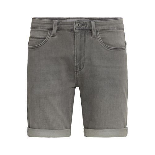 Jeansshorts INDICODE "Jeansshorts IDGodolf", Herren, Gr. XL, N-Gr, grau (light grau), Obermaterial: 80% Baumwolle CO. 18% Polyester PES. 2% Elasthan EL., Jeans Jeansshorts