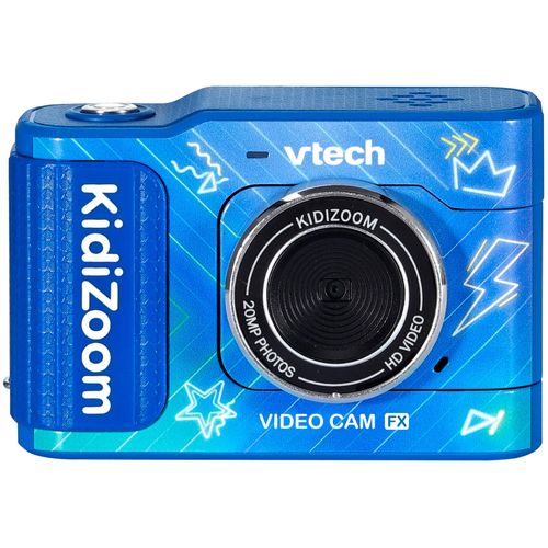 Kinderkamera VTECH "KidiZoom Video Cam FX", blau, Fotokameras, Kinder