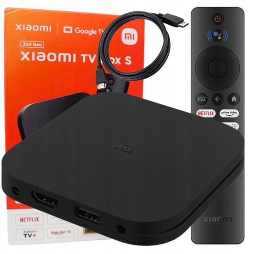 Xiaomi TV Box S2 8GB 4K Google TV-Multimedia-Player 142 g 2GB 2 GB 8 GB