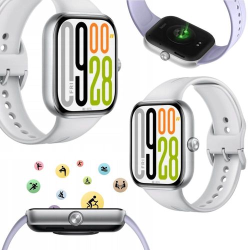 Smartwatch Redmi Watch 5 Silber, 2.07 AMOLED, 150 Modi, 24 Tage Akku Xiaomi