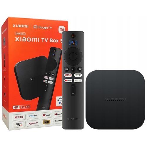 Multimedia-Player Xiaomi Mi Box S 4K-Google TV, Dolby Atmos, 8 GB Mi Box Smart