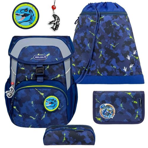 Belmil Schulranzen Set "DINO T-REXY" für Jungen 1.Klasse MAXI
