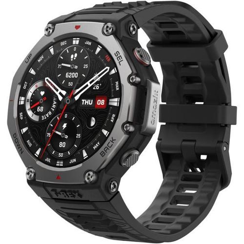 Smartwatch Amazfit T-Rex 3 Onyx Schwarz-1,5 Zoll AMOLED, GPS, 10 ATM 27 Tage