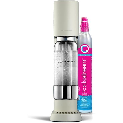 SodaStream Enso, Edelstahl, Weiß, 114 mm, 226 mm, 422 mm, 1 l