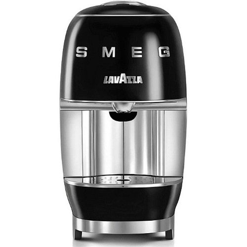 Lavazza SMEG Black Espressomaschine, LavAzza A Modo Mio Kapseln, Kunststoffgehäuse