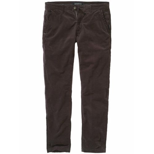 Mey & Edlich Herren Leichtgang-Cordchino Braun 98 % Baumwolle (Rohstoff aus kontrolliert biologischem Anbau), 2 % Elasthan