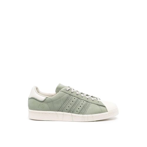 Superstar sneakers met losse draden
