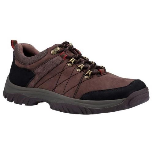 Cotswold Heren Toddington Lace Up Nubuck Leren Schoen (Bruin)