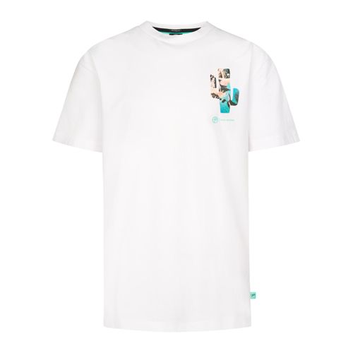Petrol Industries - Jongens T-shirt met rugprint Sol - Wit
