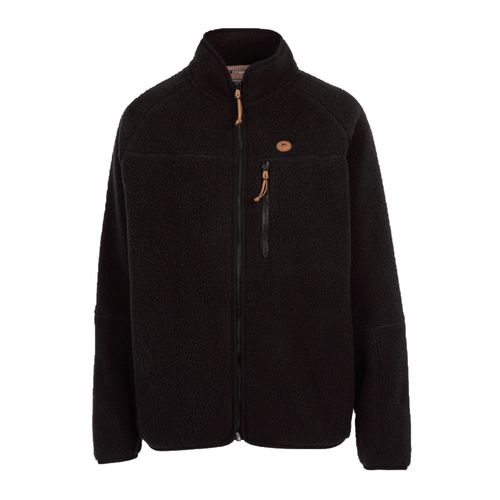 Trespass Dames/Dames Quake Leren Biezen Fleece Jas (Zwart)
