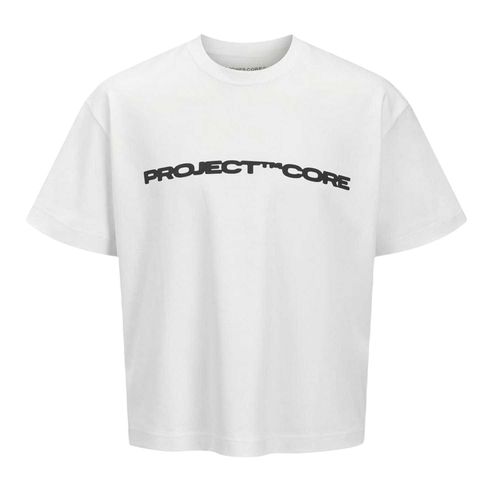 Jack And Jones Heren Project Core T-shirt (Helder wit)