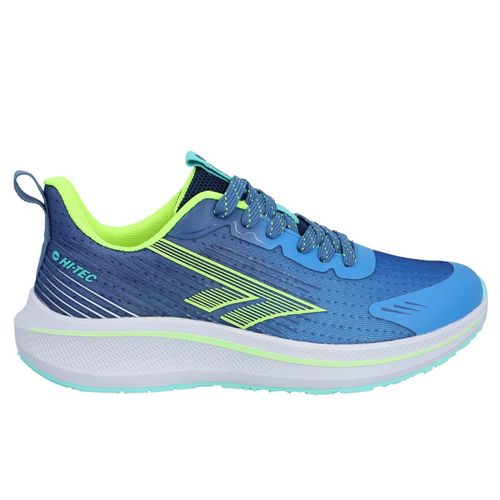 Hi-Tec Santorini Polyester Dames Sneakers In Landgoedblauw/Maanlichtblauw