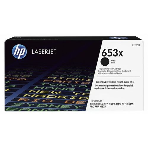 HP 653X - Hohe Ergiebigkeit - Schwarz