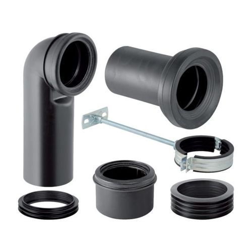 Geberit Anschlusss-Set 131082161 Anschlussbogen, für Stand-WC