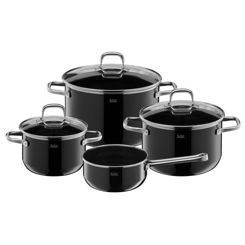 WMF Topf-Set Silit Silargan® Elegance, schwarz