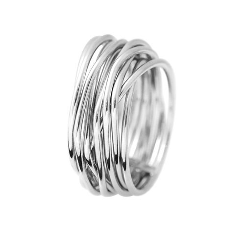 Bewijs van liefde Ring Son Entremés Silver 925 - Wild