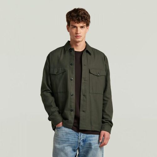 G-Star D29313 d750 core overshirt 995 asfalt overshirt