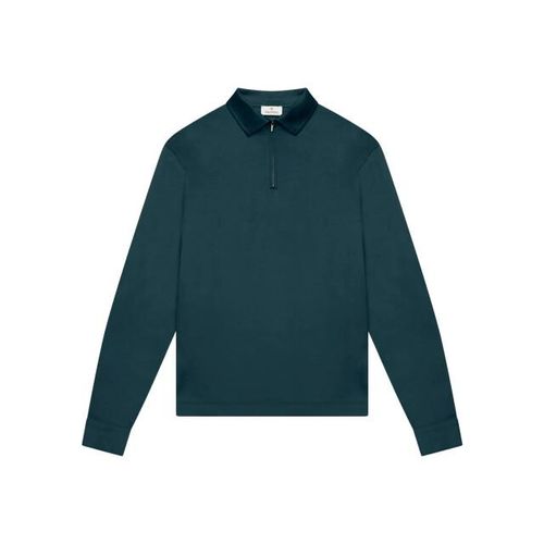 Valenza Supima polo zip collar l/s polos 1172