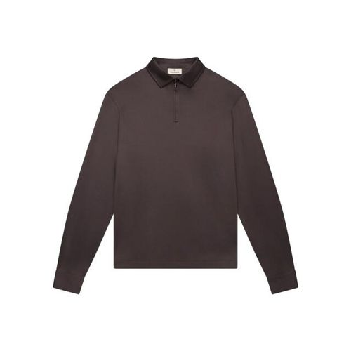 Valenza Supima polo zip collar l/s polos 1172