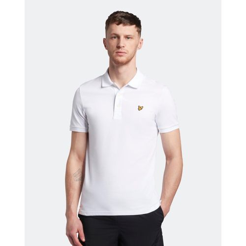 Lyle & Scott Gewoon poloshirt in Wit