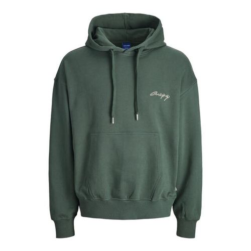 Jack & Jones Jornostalgia typo sweat hood -