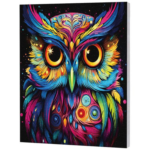 Diamond Painting "Eule", 30 x 40 cm