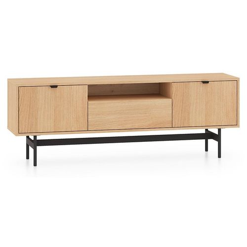 TV-Möbel Nila mit 3 Türen, Holzoptik, 150cm