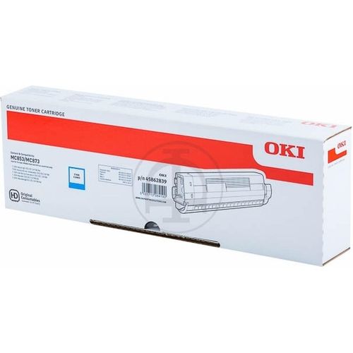 Toner-Kit OKI 45862839 cyan Packung mit 6 Stück
