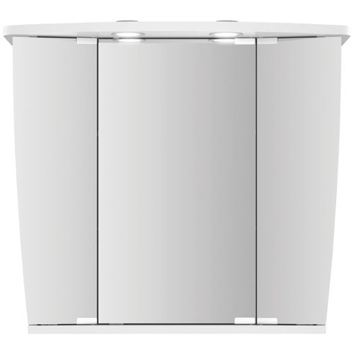 Spiegelschrank JOKEY "Numa III", weiß, B:68cm H:60cm T:22cm, MDF, Schränke, Spiegelschrank Spiegelschrank mit Beleuchtung, 68 x 60 x 22 cm
