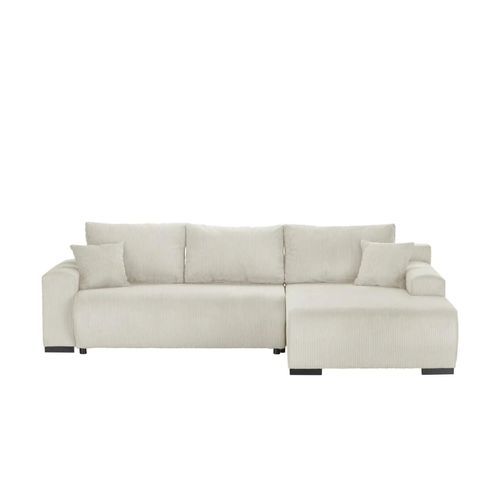 smart Ecksofa mit Schlaffunktion Nelly ¦ beige ¦ Maße (cm): B: 270 H: 85 T: 185.0
