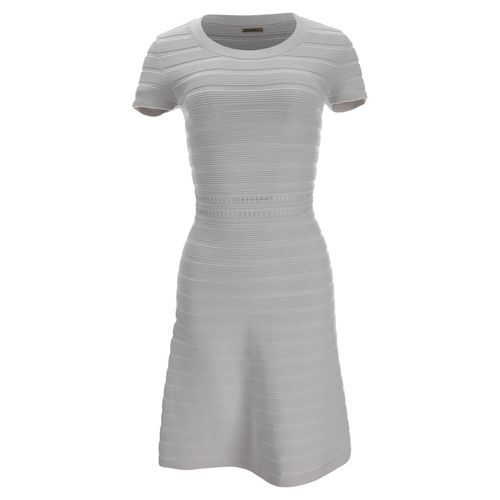 Michael Michael Kors bandagejurk tot op de knie in witte viscose