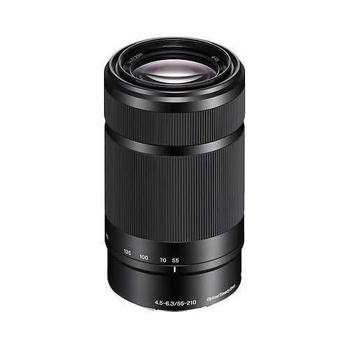 Sony E 55-210 mm F4.5-6.3 49 mm Filtergewinde (Sony E-mount Anschluss) schwarz