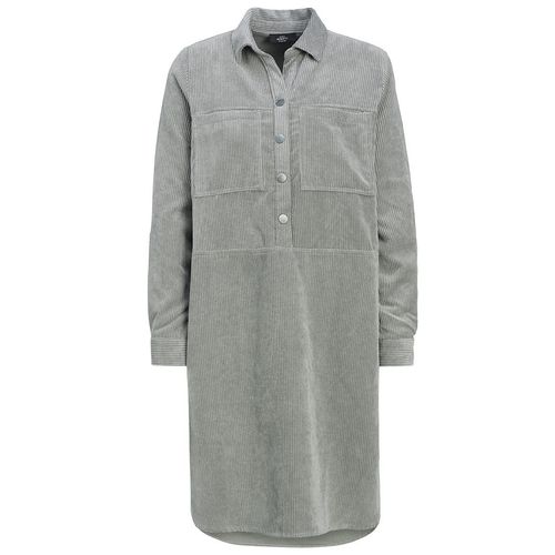 Damen Cord-Kleid mit Brusttaschen
