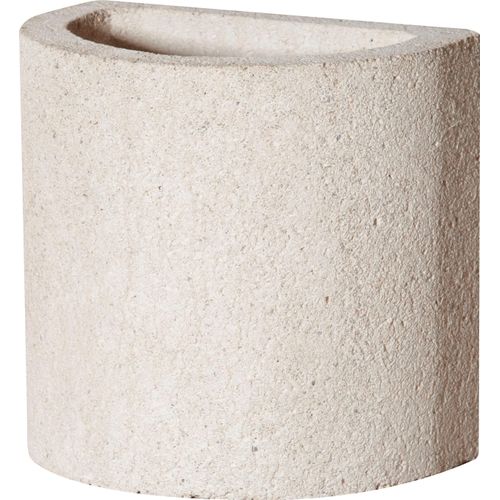Schornsteinverlängerung BUSCHBECK, weiß, T:33cm, Beton, Schornsteine