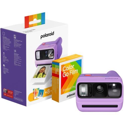 POLAROID Sofortbildkamera "Everything Box Polaroid Go Gen3", lila, B:10,65cm H:8,38cm T:6,46cm, Fotokameras