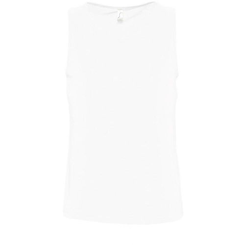 SOLS Heren Justin Mouwloze Tank / Vest Top (Wit)