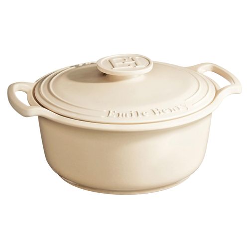 Runder Schmortopf - 4,2 L Creme